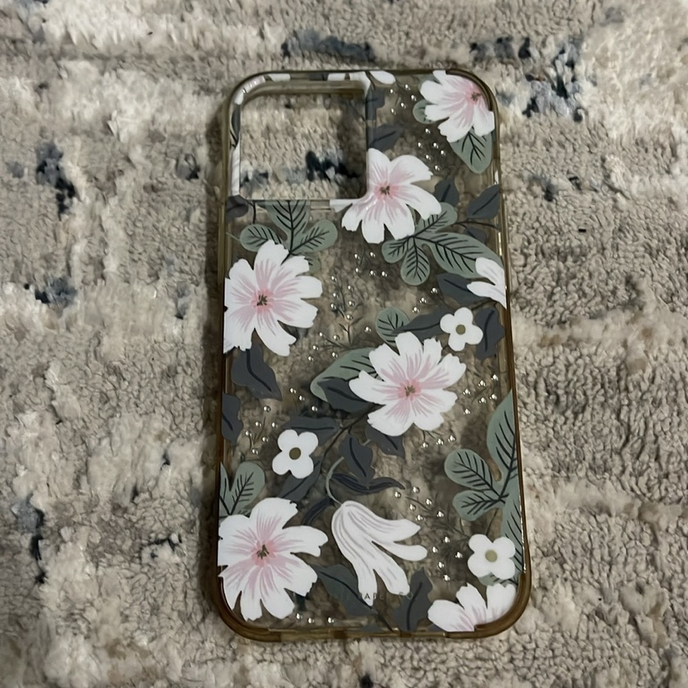 USED! Rifle Paper Co. case iPhone 12 Pro Max. - Picture 3 of 4